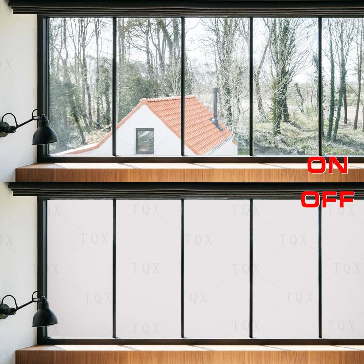 Smart Pdlc Film Low Voltage Electric Controlled Window Film vidrio inteligente 110V Switchable PDLC Smart Film For Building