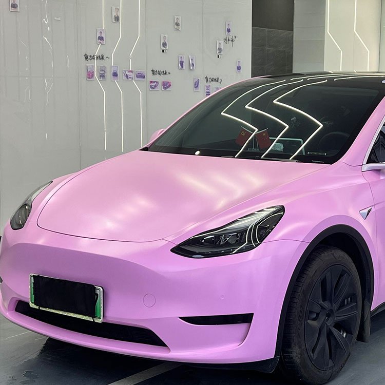 Ceramics Bobby Pink Car Wrap Vinyl Car Body Stickers Film Color Change For Vehicle Car Wrapping