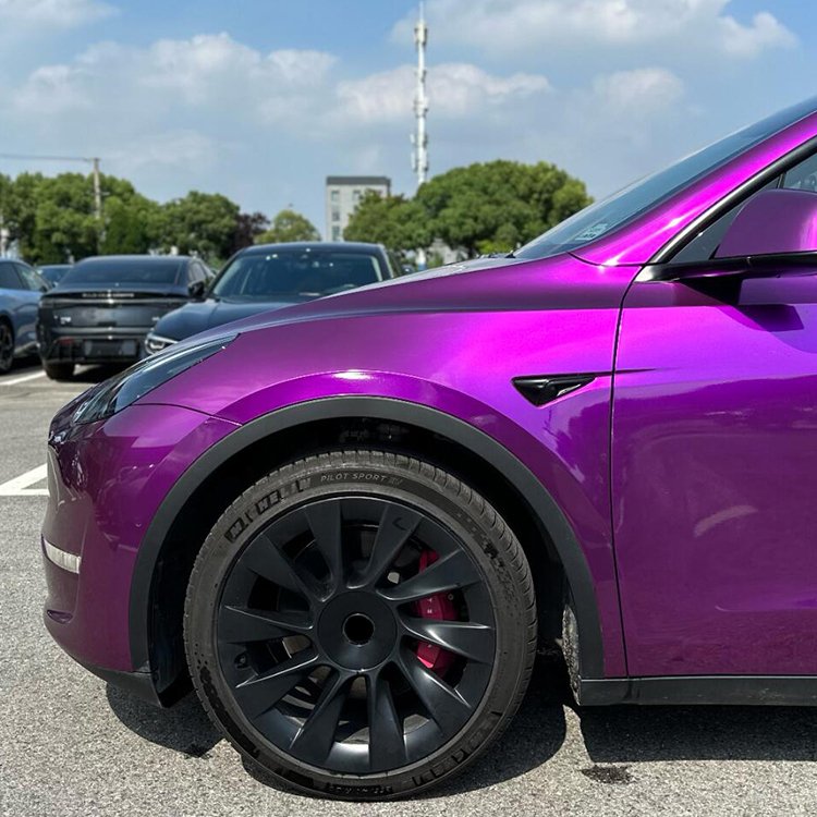 Metal Paint Purple The most popular purple Car Wrap Vinyl Car Body Stickers Film Color Change For Vehicle Car Wrapping