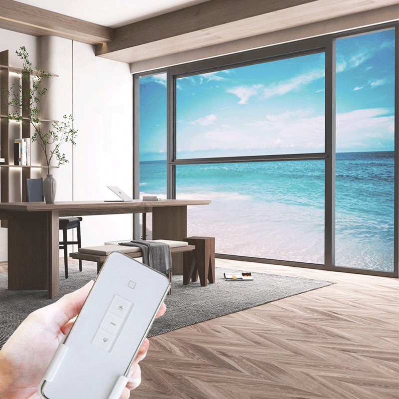 PDLC Sample Window Privacy Film White Dimming Glass PDLC Film Smart Glass Window Electric Switchable PDLC Film Manufacturer