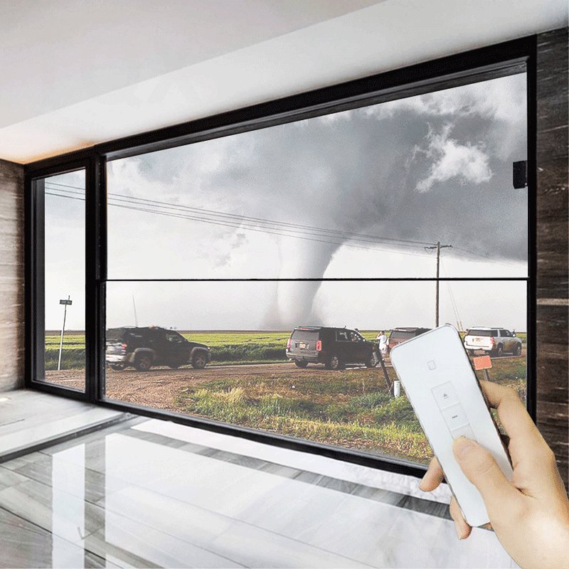 PDLC Sample Window Privacy Film White Dimming Glass PDLC Film Smart Glass Window Electric Switchable PDLC Film Manufacturer