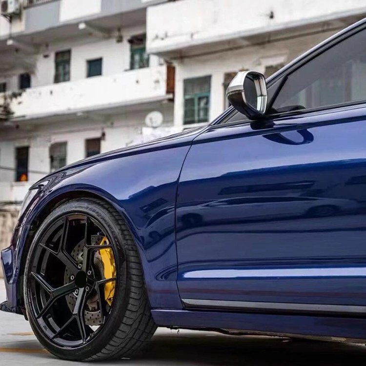 Glossy Crystal Midnight Blue Best-selling blue Car Wrap Vinyl Car Body Stickers Film Color Change For Vehicle Car Wrapping