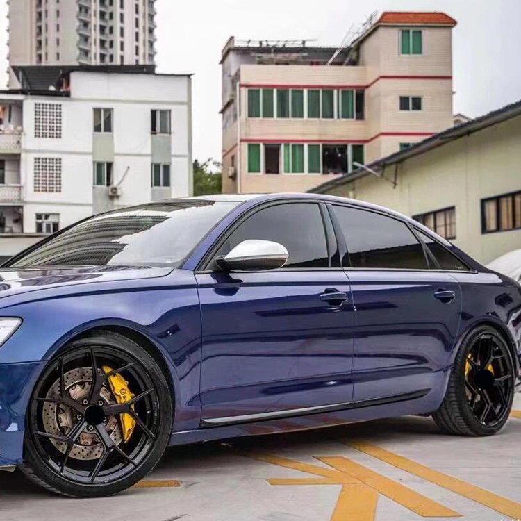 Glossy Crystal Midnight Blue Best-selling blue Car Wrap Vinyl Car Body Stickers Film Color Change For Vehicle Car Wrapping