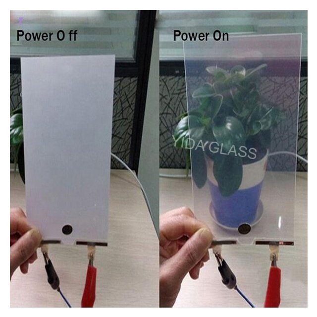 Privacy smart glass price with smart film electric