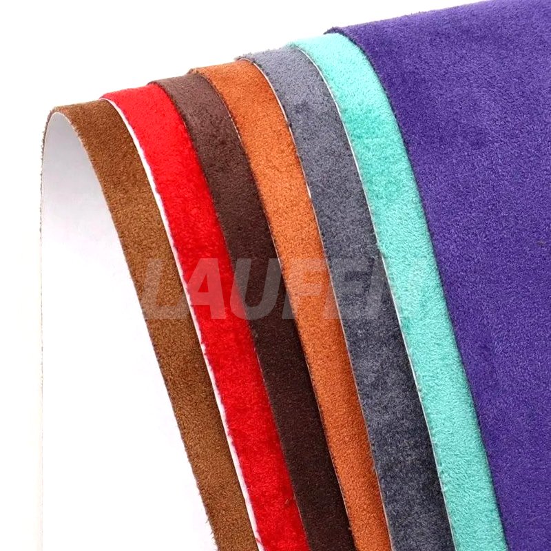 Top Quality POLYESTER+SPANDEX 1.49*15 METER decorative fabric suede wrap interior sticker vehicle wrapping film