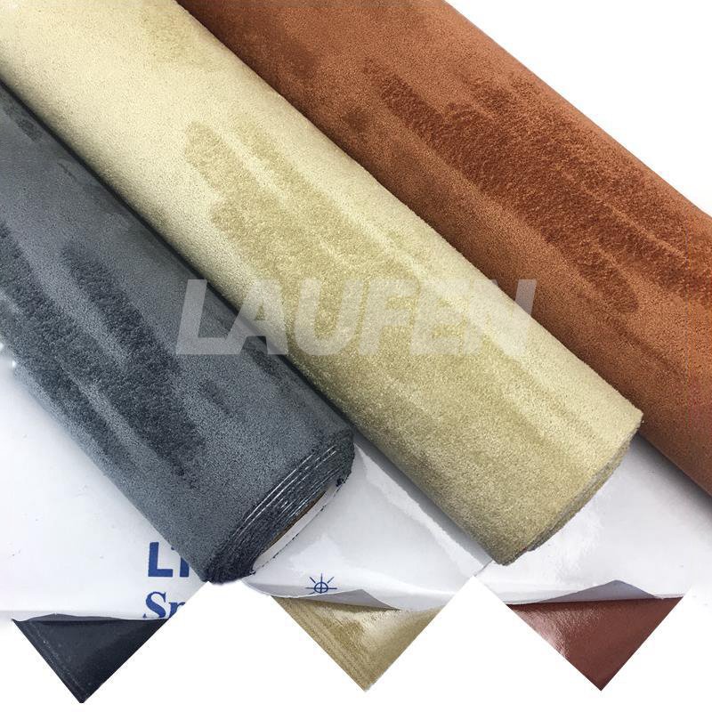 LAUFEN Alcantara Suede Automobile Interior Safety Belt Shoulder Protector Suede Vehicle Wrap Suit for A4 B9 A5 A6 8S 8W Q5 Q7