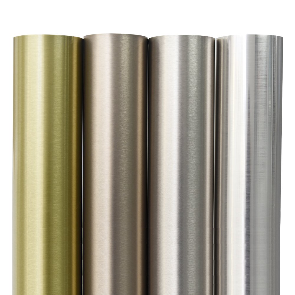 Environmental protection Metal style home office hotel interior decoration furniture wall panel sheet PETG films