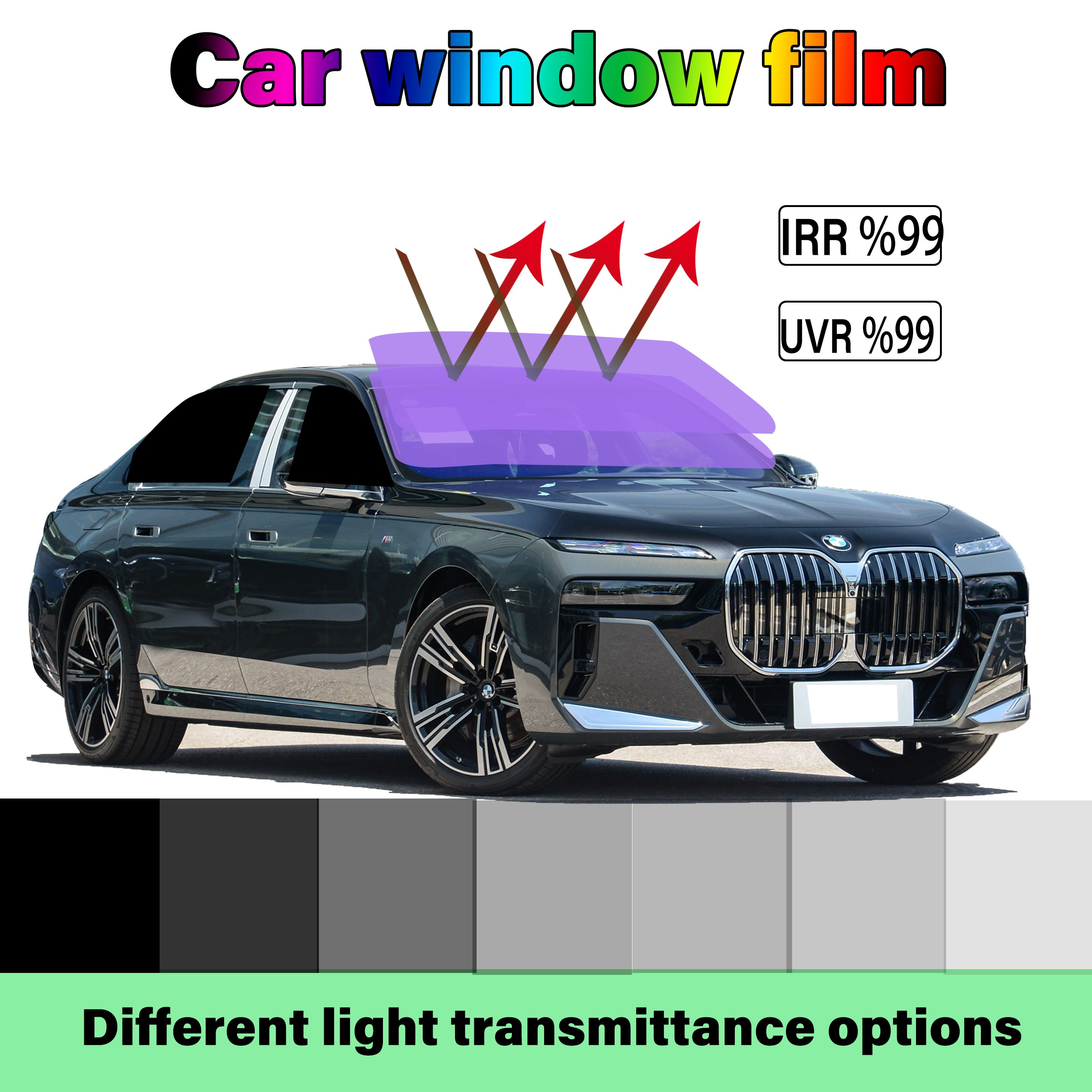LLumar ATR Top Quality Ultra Hd 2 Mil Heat Resistant UV99% Protection Nano Ceramic Window Solar Film Wrap Vinyl Carbon Tint Film