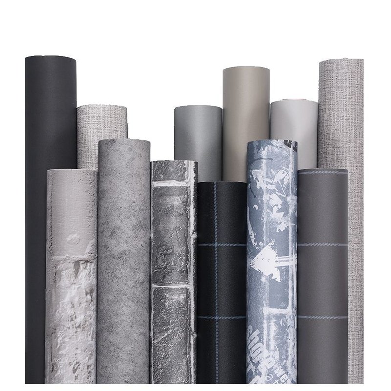 Guangdong Lonmay Concrete design hotel renovation PVC decorative film for furniture Modern Industrial Style