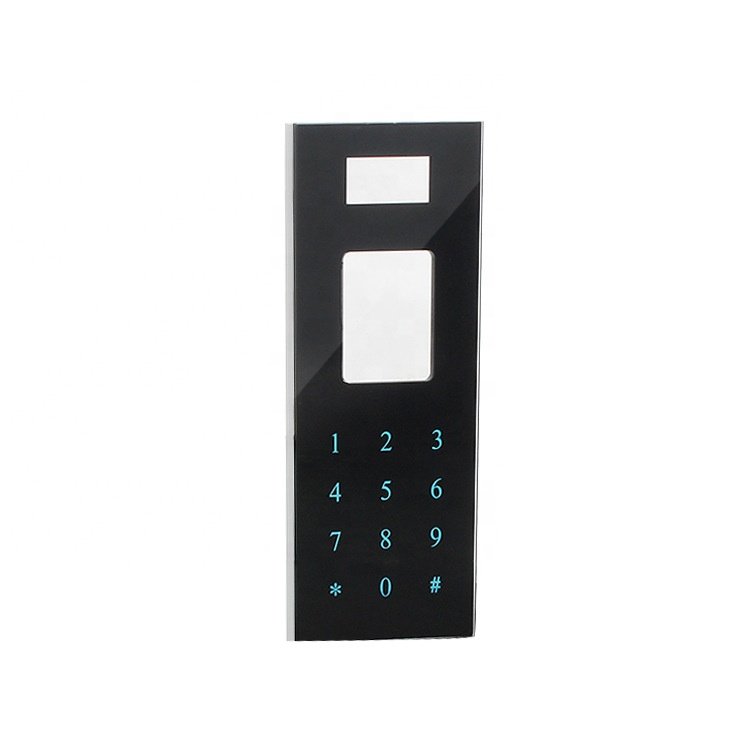 Customized fingerprint control tempered glass digital code lock panel Smart electronic code lock