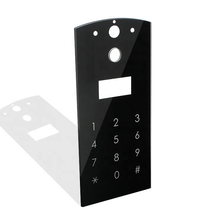 Customized fingerprint control tempered glass digital code lock panel Smart electronic code lock