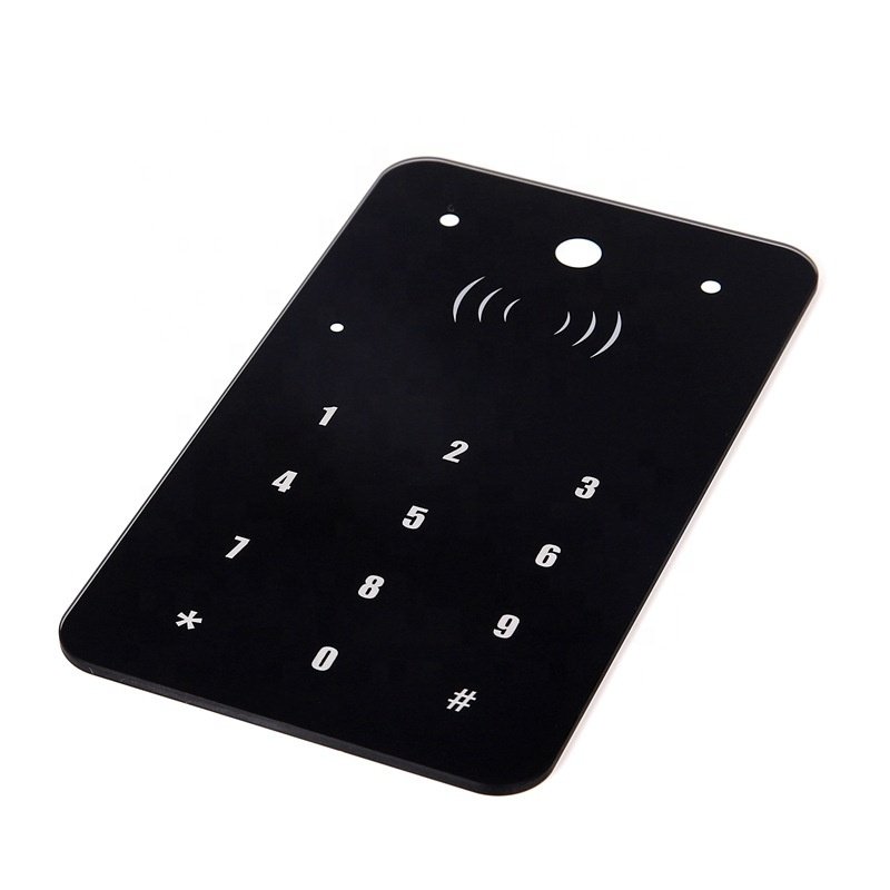 Customized fingerprint control tempered glass digital code lock panel Smart electronic code lock