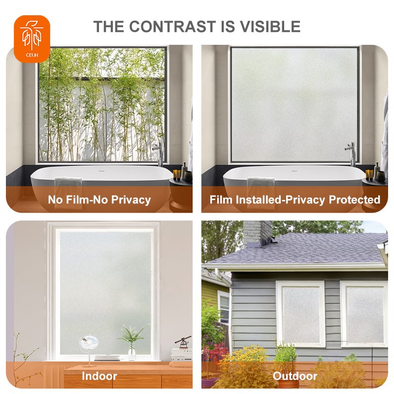 Promotional High Quality Long Duration Time Window Blinds Blackout Cling Film For Glass Window