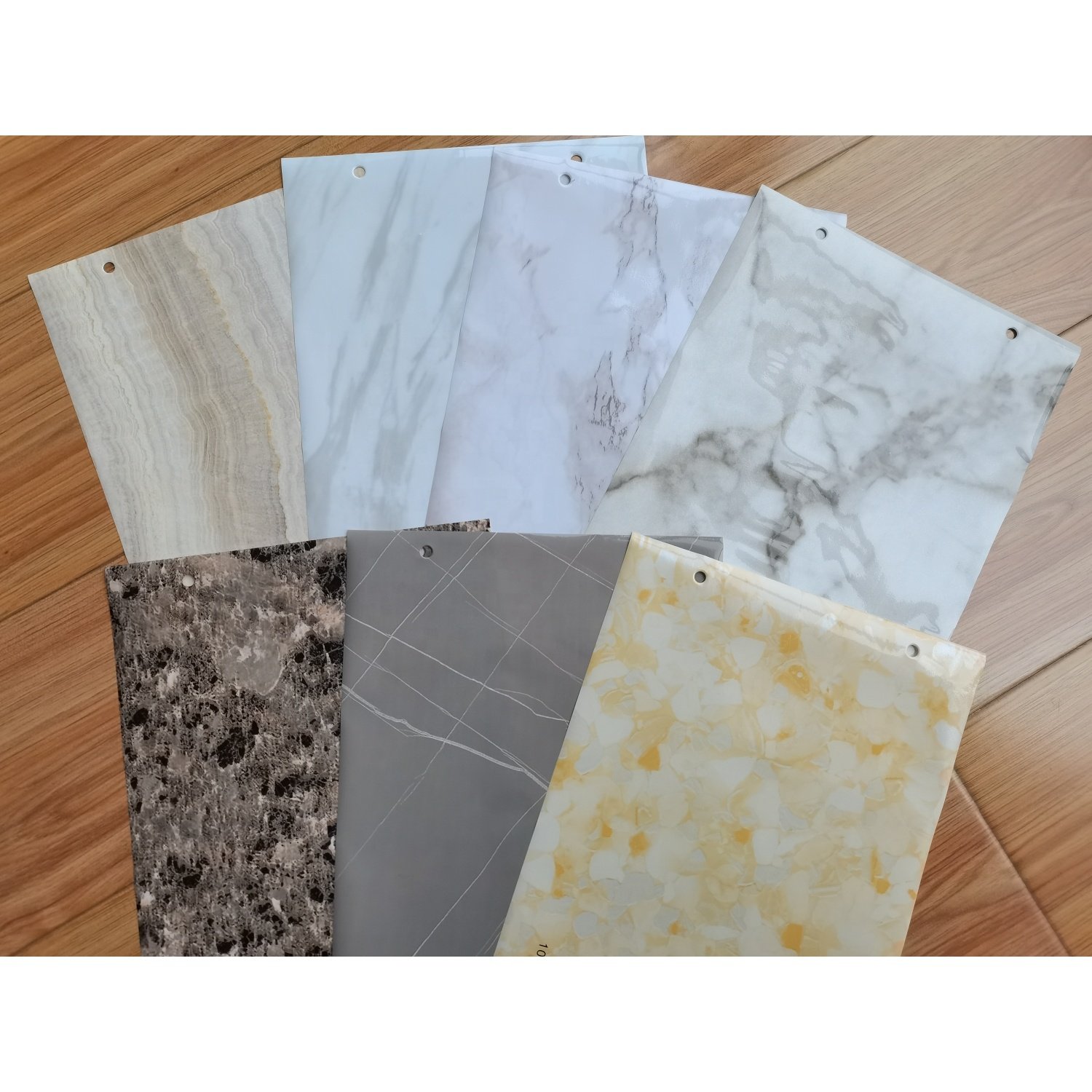 Marble Design PVC Film Roll Self-Adhesive Hand Made PVC Decorative Film For Interior Decoration