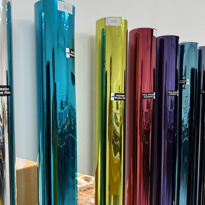 2mil Explosion Proof Building Silver Safety Heat Rejection Window Film 99%UVR Window Glass Tint
