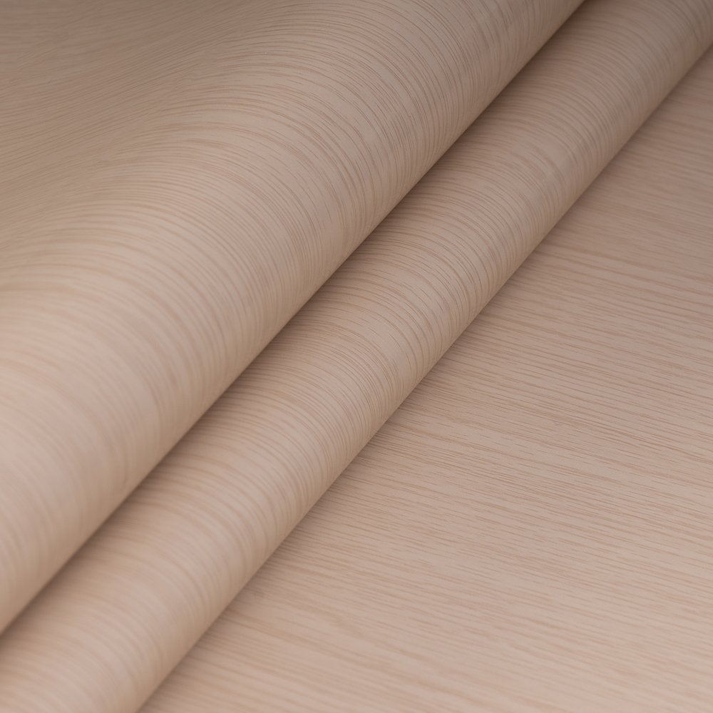 Embossed Matt PVC Wooden Grain Film Membrane Press Vacuum Forming PVC Decorative Film Self Adhesive Interior Film for Furniture