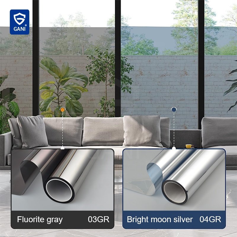 Cooling Film Wholesale Self Adhesive Heat Insulation Protective Window Tinting Film for Home Privacy Glass