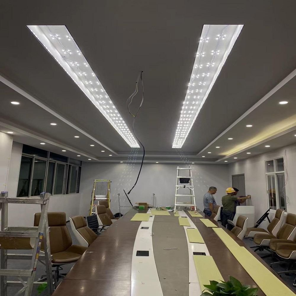 Hot sell stretch ceiling film 3D UV printing PVC film width 3.2m and 5m for interior houses