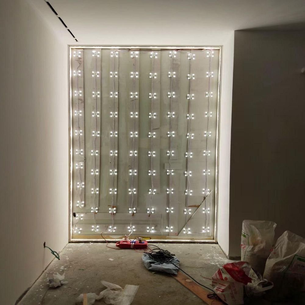 Hot sell stretch ceiling film 3D UV printing PVC film width 3.2m and 5m for interior houses