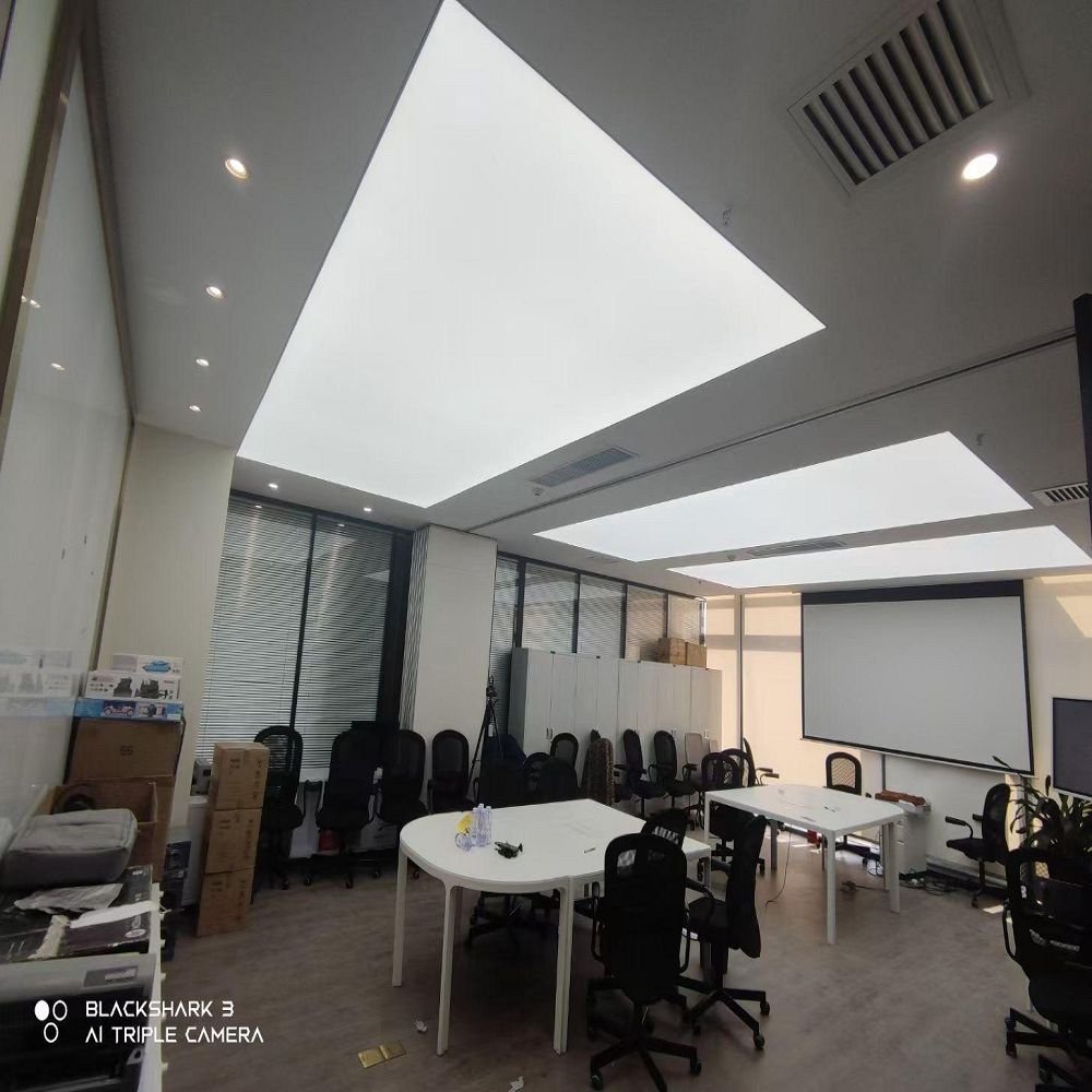 Hot sell stretch ceiling film 3D UV printing PVC film width 3.2m and 5m for interior houses