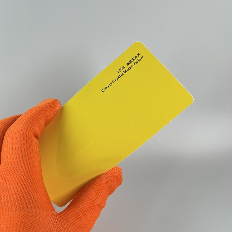 Glossy Crystal Maize Yellow Car Wrap Vinyl Car Body Stickers Film Color Change For Vehicle Car Wrapping