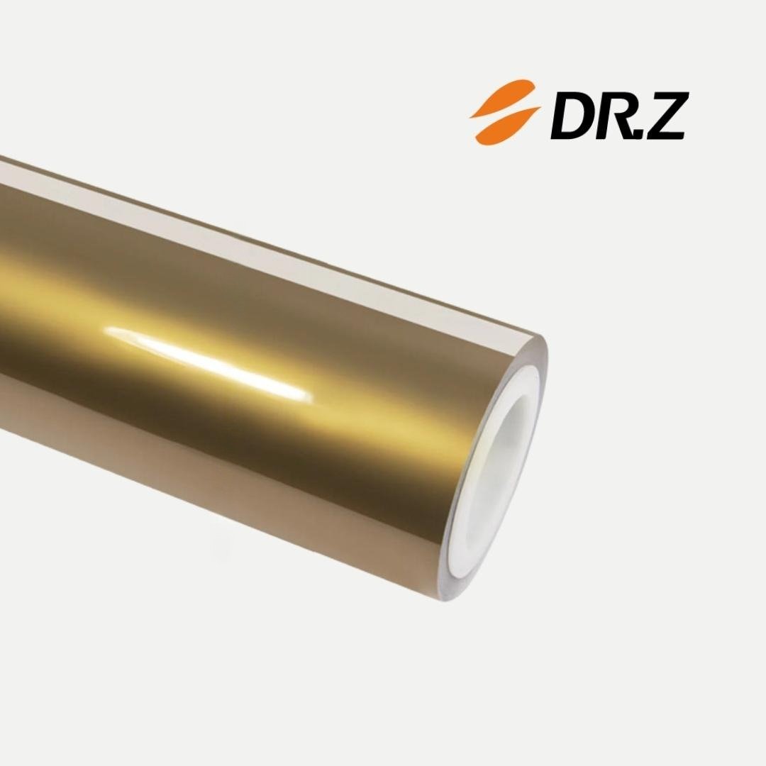 Champagne Gold Vinyl Wrap car wrap vinyl color OEM Factory price decorative films color-changing car tpu film