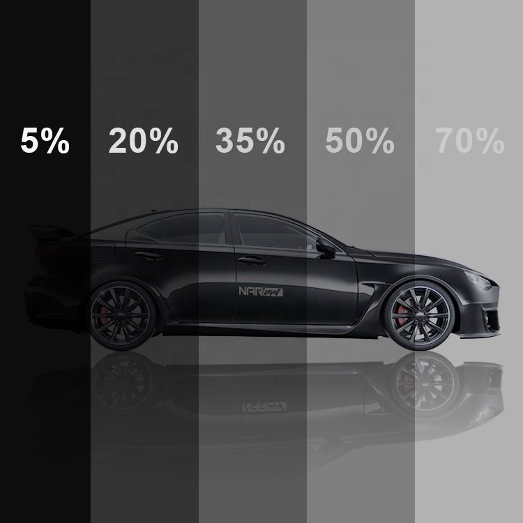 High Quality Car Window film Cheap Price 5%-90% Vlt Solar Anti Uv Window Films Solar Window Film