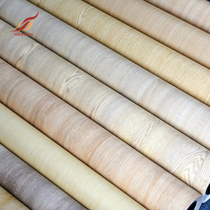 wallpaper wall furniture kitchen cabinet laminate wrap self adhesive vinyl wood grain pvc film