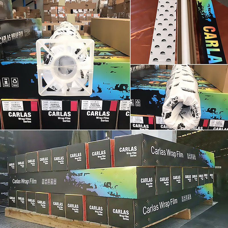 CARLAS 152*18m/roll 3 Years Warranty Diamond Matte Full Vehicle Auto Body Sticker Car Wrap Vinyl Body Decoration Film