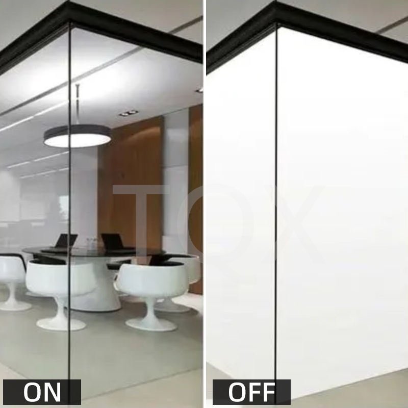 Electric Tinting PDLC cam filmi kumandali Smart Tint Selfadhesive Switchable Glass Foil PDLC ITO Switchable Smart Film PDLC Film