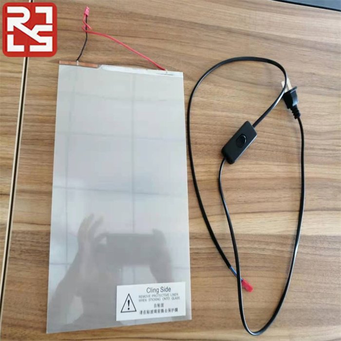Self Adhesive Electronic PDLC Smart Glass Window Film Manufacture Custom Size Switchable PDLC Smart Film