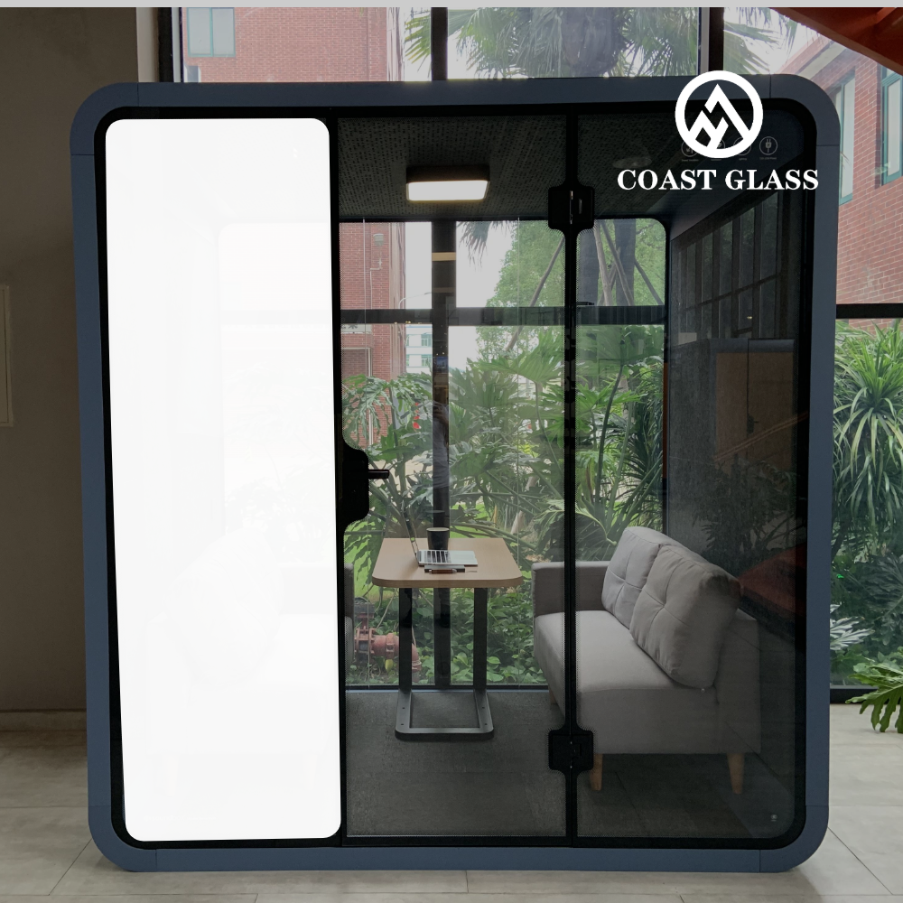 PDLC Film Smart Glass Window Door Tint AC220V Switchable Privacy Film for Soundproof Booths
