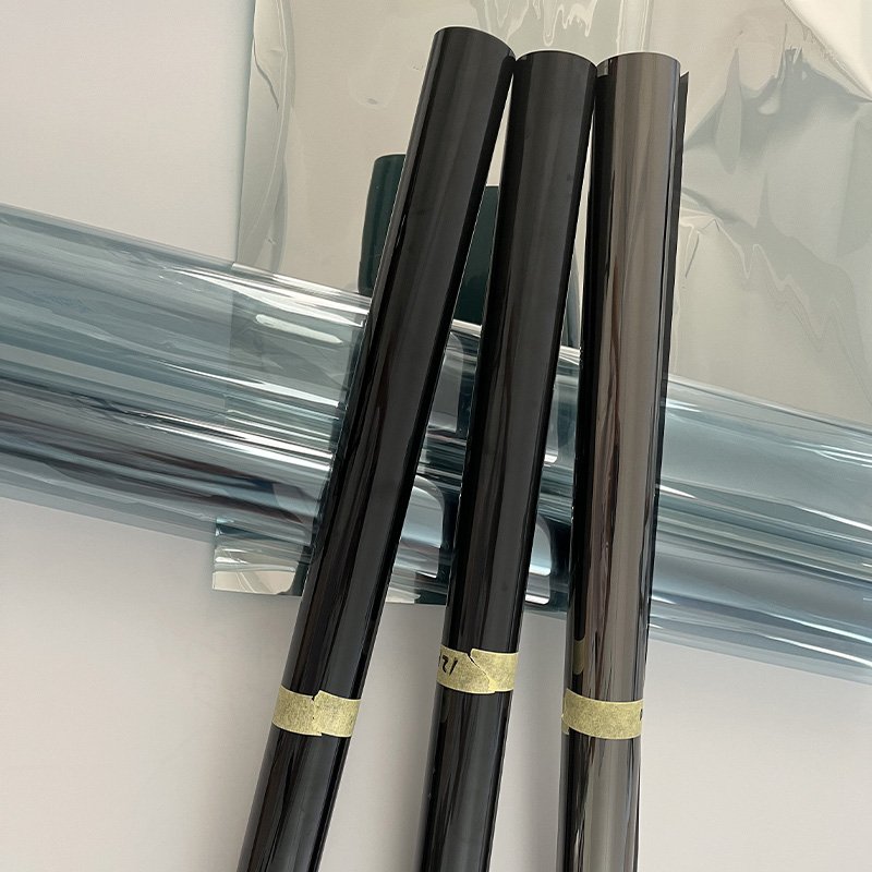 Hot Sell Silver Reflective Mirror Effect One Way Vision Decorative Films Solar Silver Foil Window Tinted Film For Building