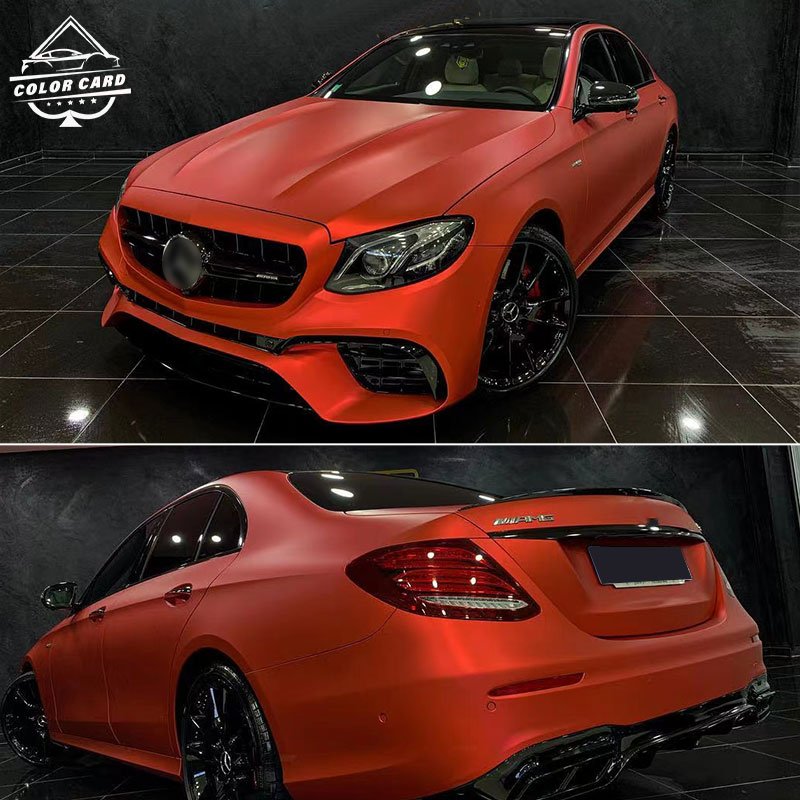 Super Quality Red Vinyl Wrap Car Wrap Vinyl Color OEM Factory Price Decorative Films Color changing Car Protective Film