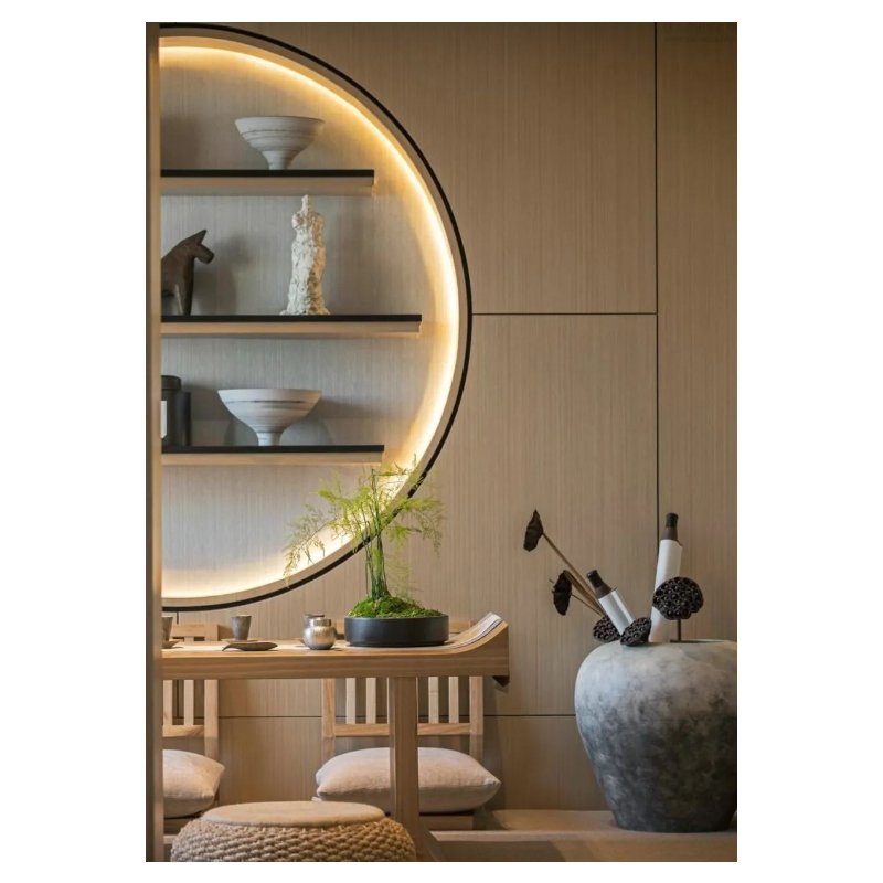 Matte Wood Grain Laminated Membrane Cabinet Packaging Film High Quality Decorative Film Furniture PVC Film