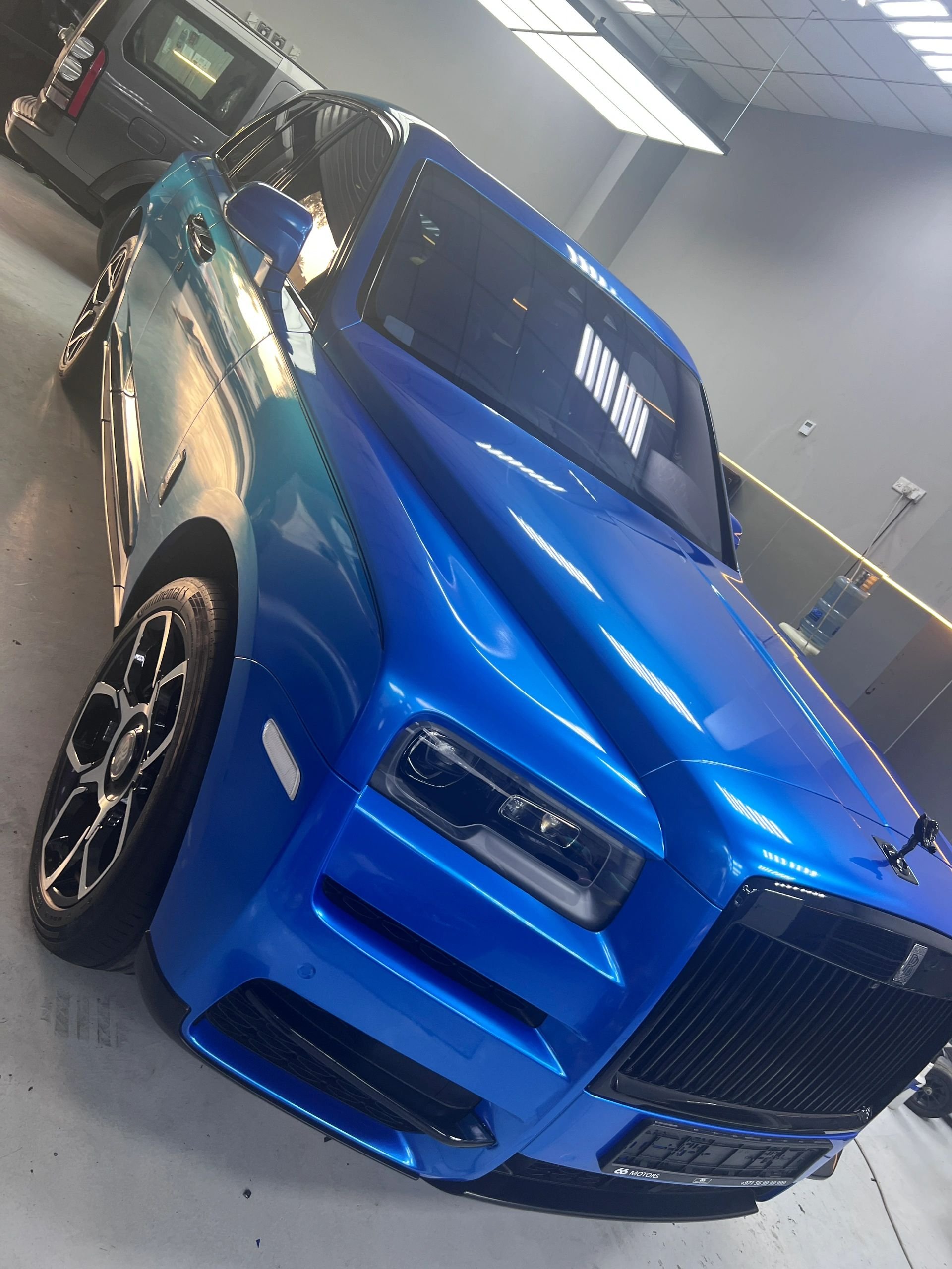 Most Popular Car Color Changing Vinyl Easily Install Ultra Gloss Metallic Dark Blue Car Wrap Vinyl Film