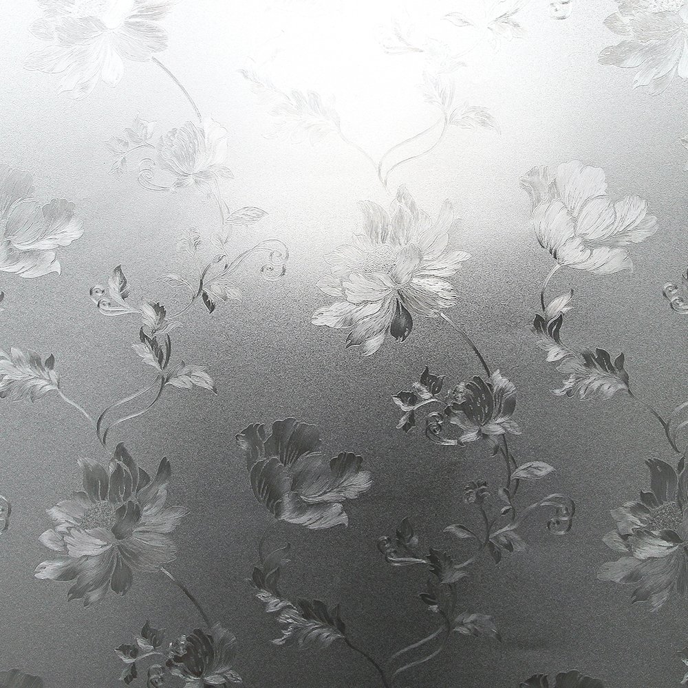 Korea home non transparent self adhesive decorative frosted glass window film