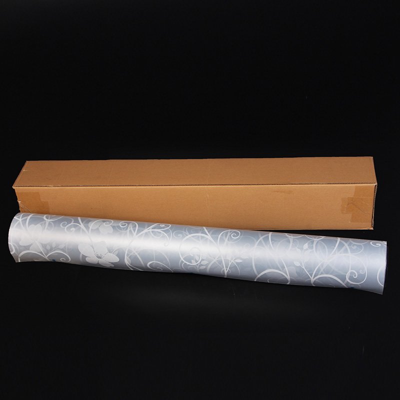 Frosted Decorative Privacy Stickers Glass Window Bathroom Films Roll Size 1.52*30M Non-Adhesive Static Cling Film