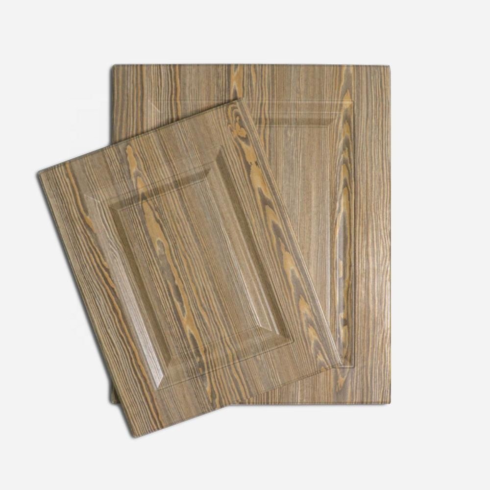 super matte soft touch anti-Scratch Wood Grain PVC Decorative Film for vacuum membrane door kitchen cabinets wrapping profile