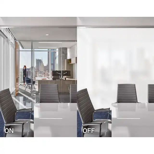 High Quality Self Adhesive Electric Foil/Smart PDLC Film for Building Glass With Privacy Protection Switchable Smart Glass Film