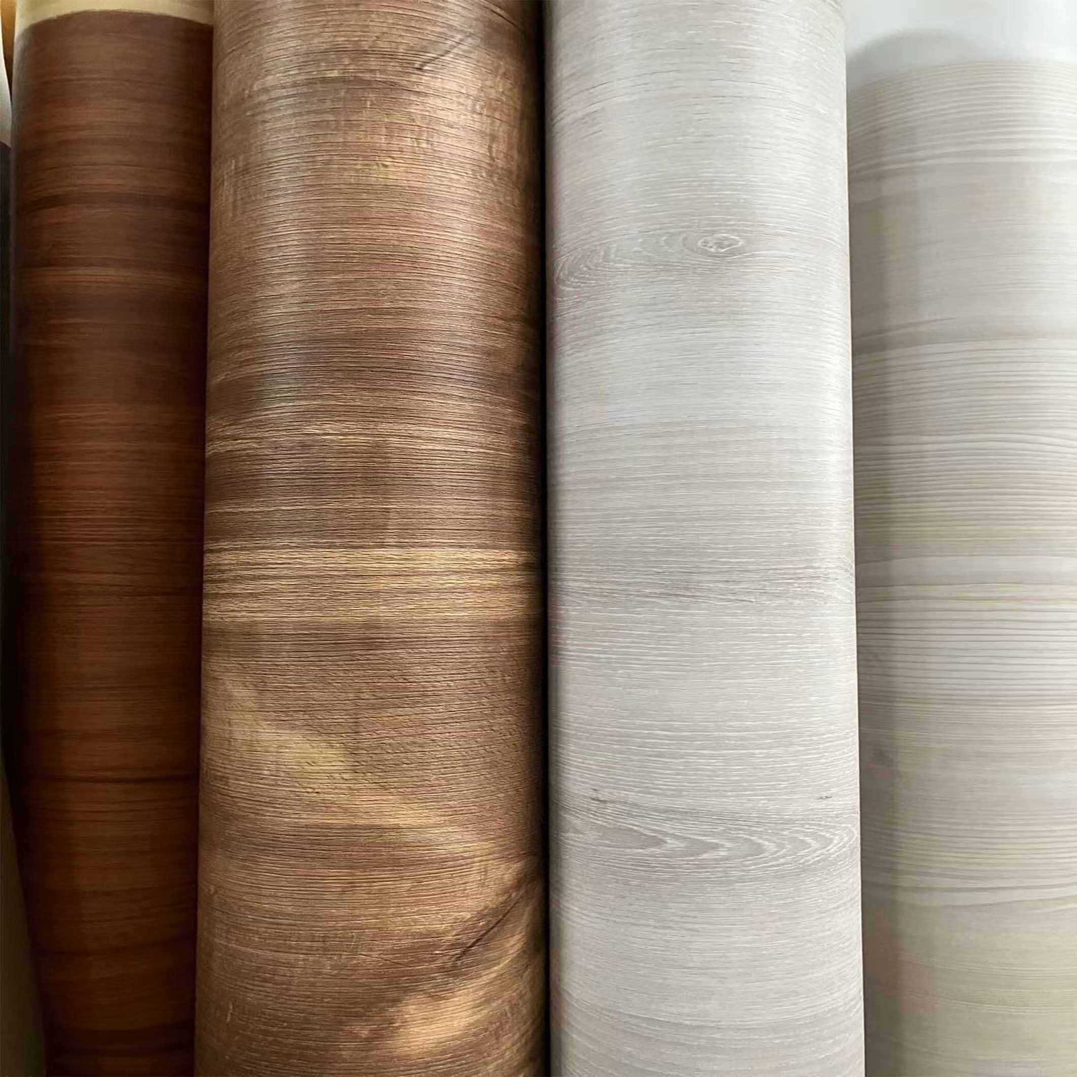 Brand New High Low Price Wholesale wood water transfer film kitchen furniture material membrane matte black vinyl roll for wood