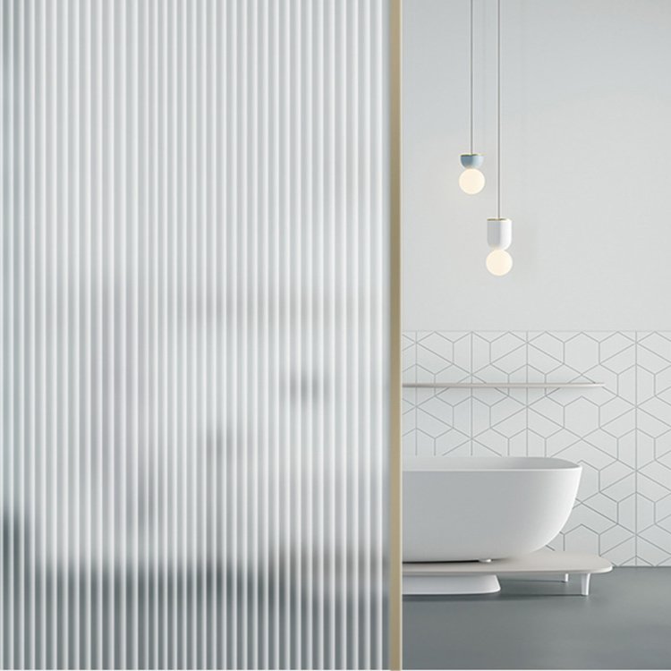 DUUEIHHUER Modern Self-Adhesive Frosted PVC Window Film Home Decorative Privacy-Protection Glass Opaque Stained Heat Insulation