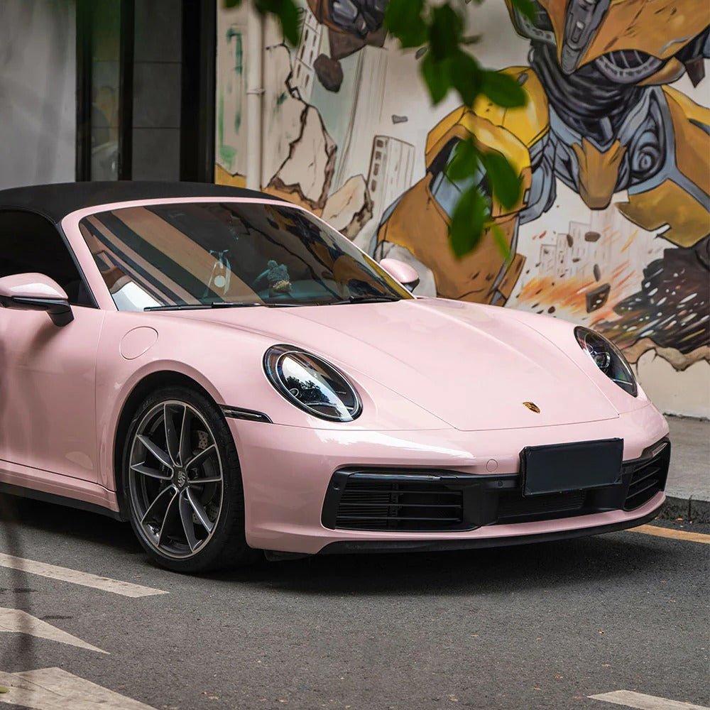 Piggy Pink Vinyl Wrap car wrap vinyl color OEM Factory price decorative films color-changing car tpu film