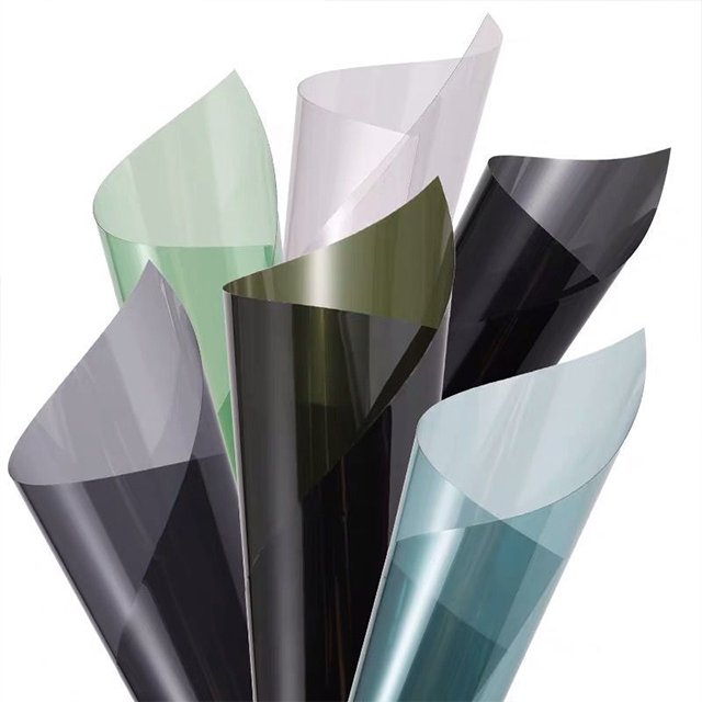 VLT75% CR-7099 Window Chameleon blue film Heat Insulation Nano Film Ceramic Tinted Film For Car