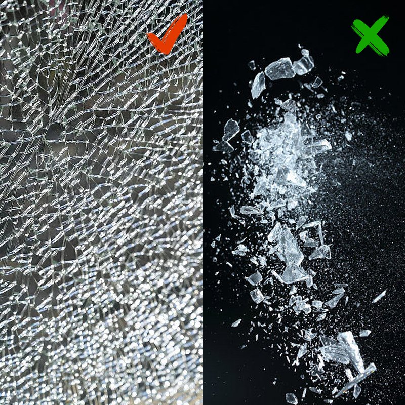 High clear vision 2mil 4mil 8mil 12mil security window film anti breaking self adhesive home building safety glass film