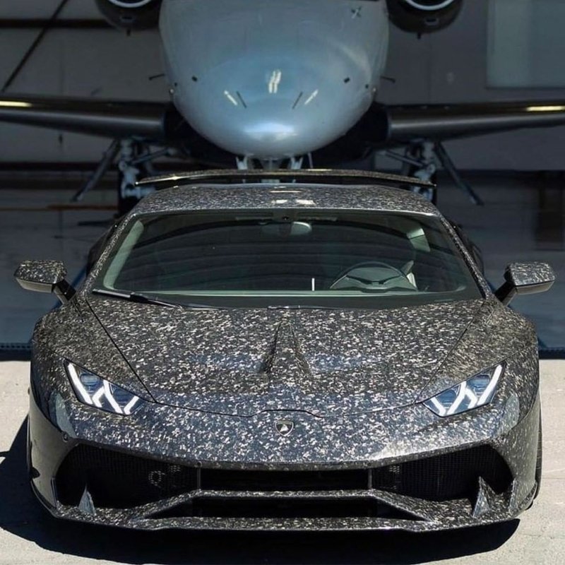 High quality 1.52*17m/roll Auto Forged Carbon Fiber Glossy Black Car PVC Vinyl Wrap