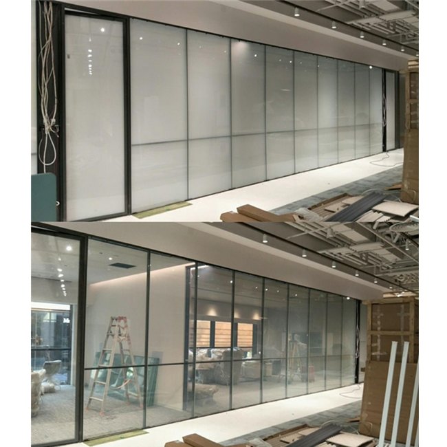Self-Adhesive Electronic Switchable Smart Film Pdlc Smart Tint Pdlc Film Smart Window Film For Sliding Glass Door
