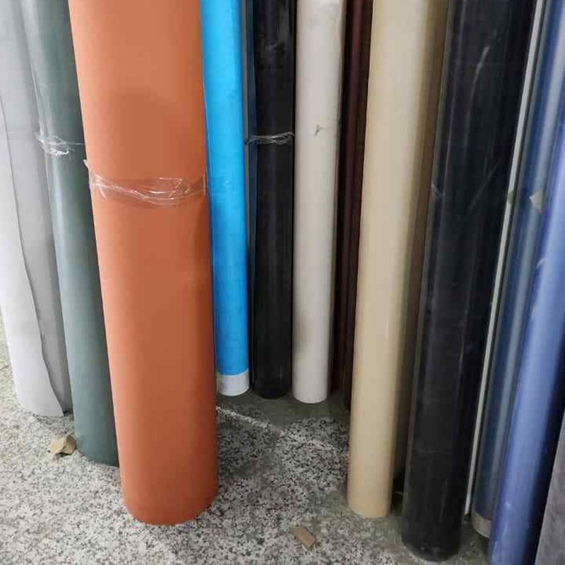 Custom New Design Embossed Foil PVC Film for Furniture Interior Decorative Wood Grain Film