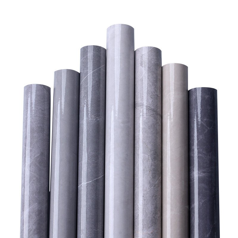 Home office kitchen bedroom waterproof fireproof marble protection furniture decorative films for MDF Cement board