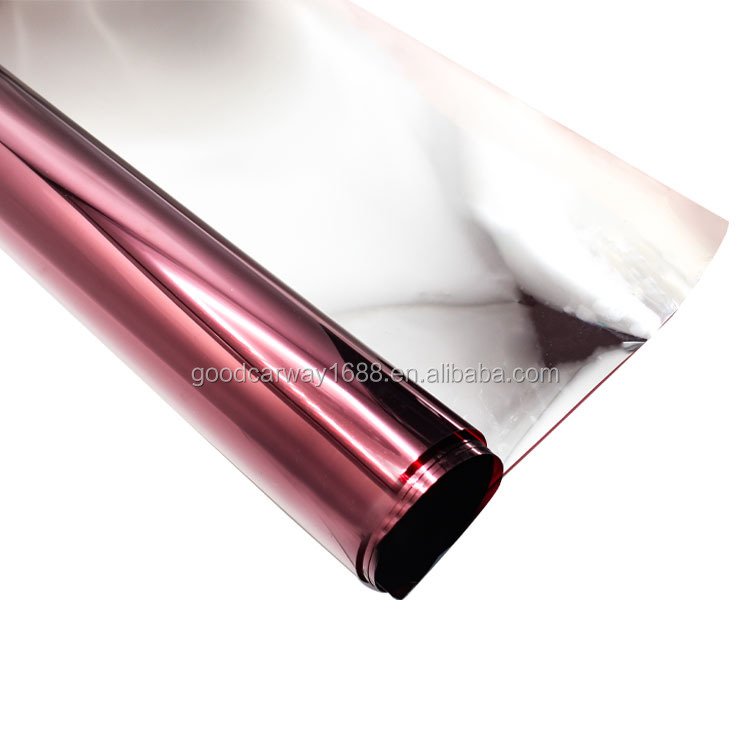 One way silver building film House Decoration One Way Mirror Building Window Film